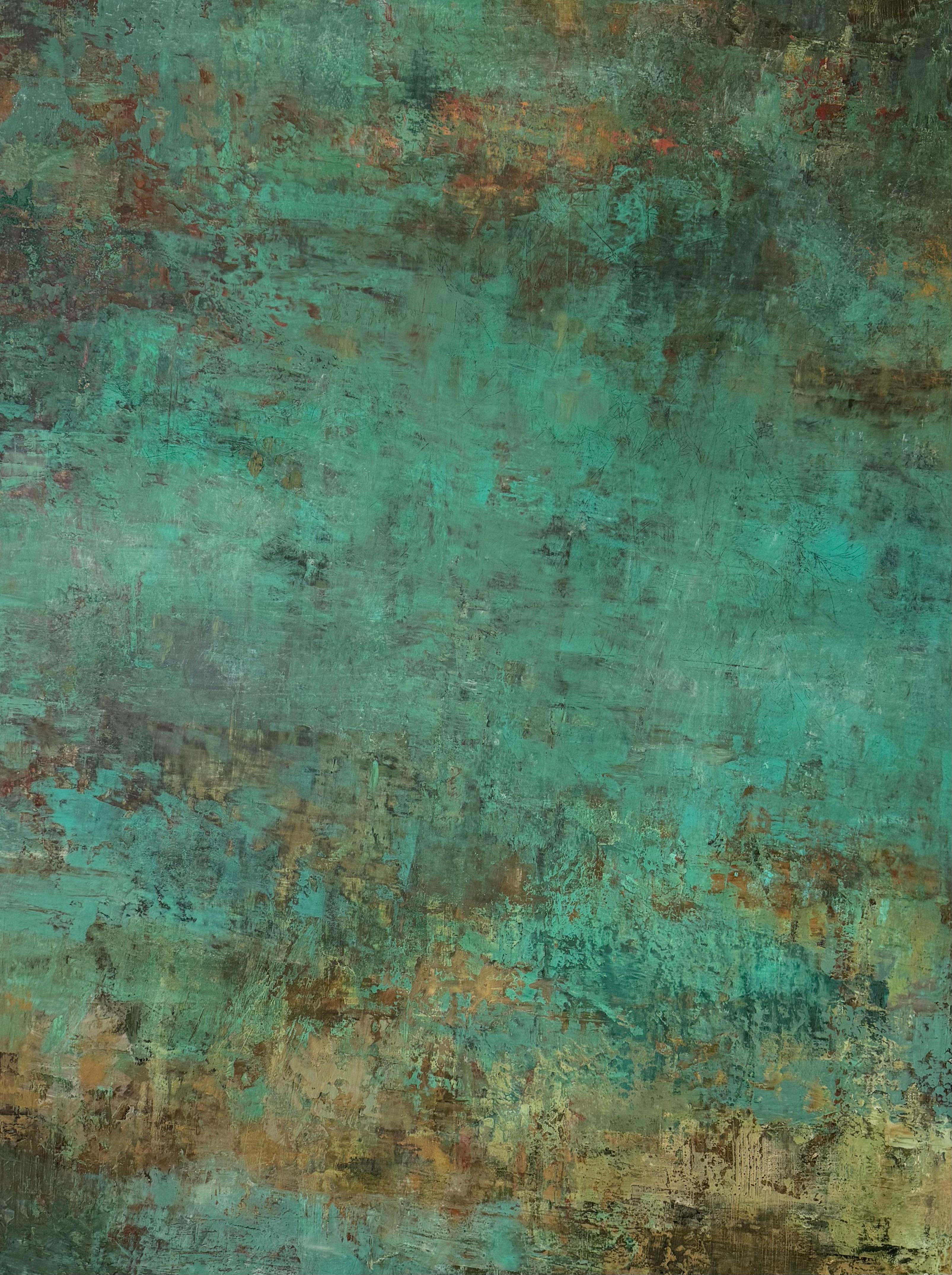 Abstract Painting di Rebecca Crowell - Sovrapposizione #2