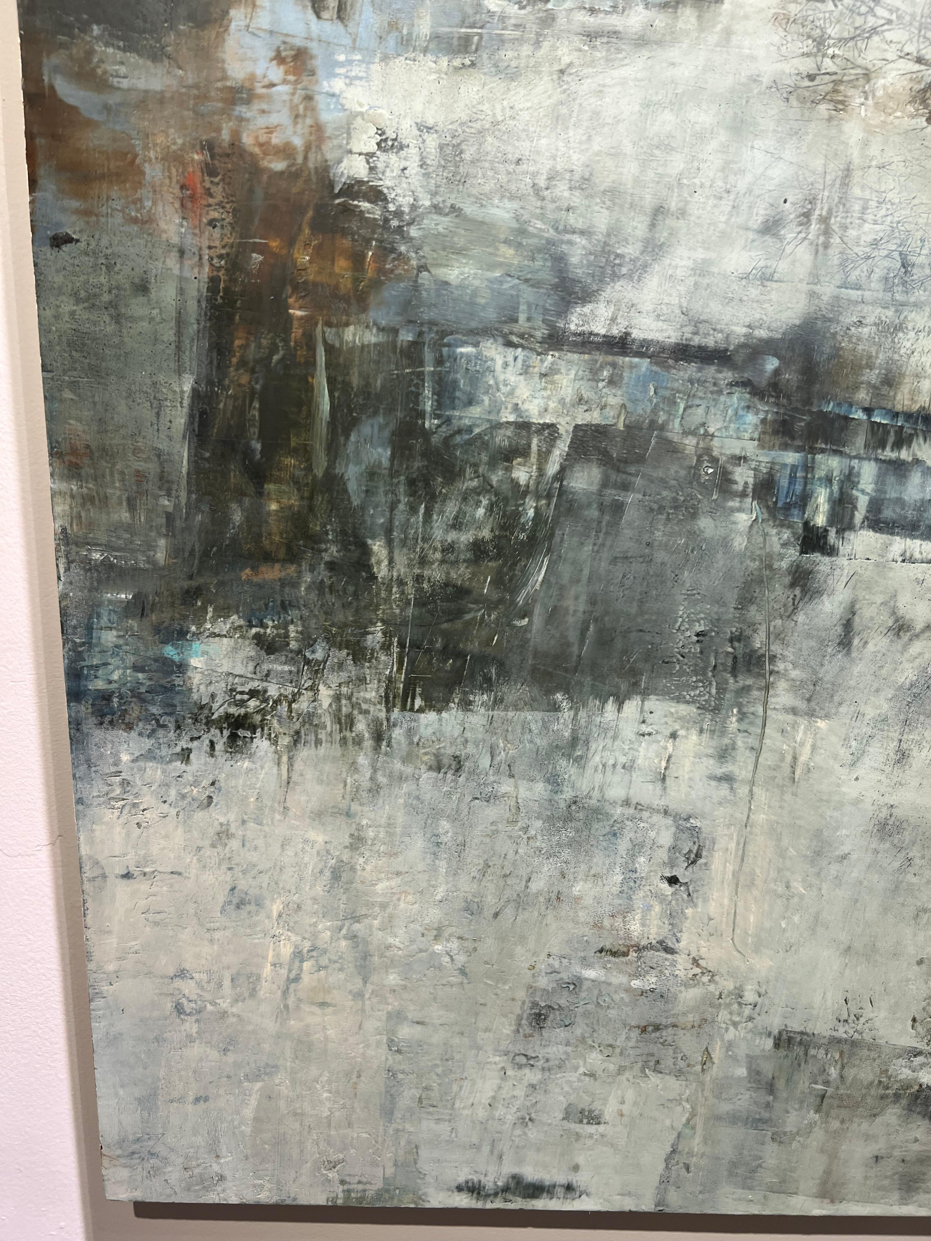 Terreno accidentado - Painting de Rebecca Crowell