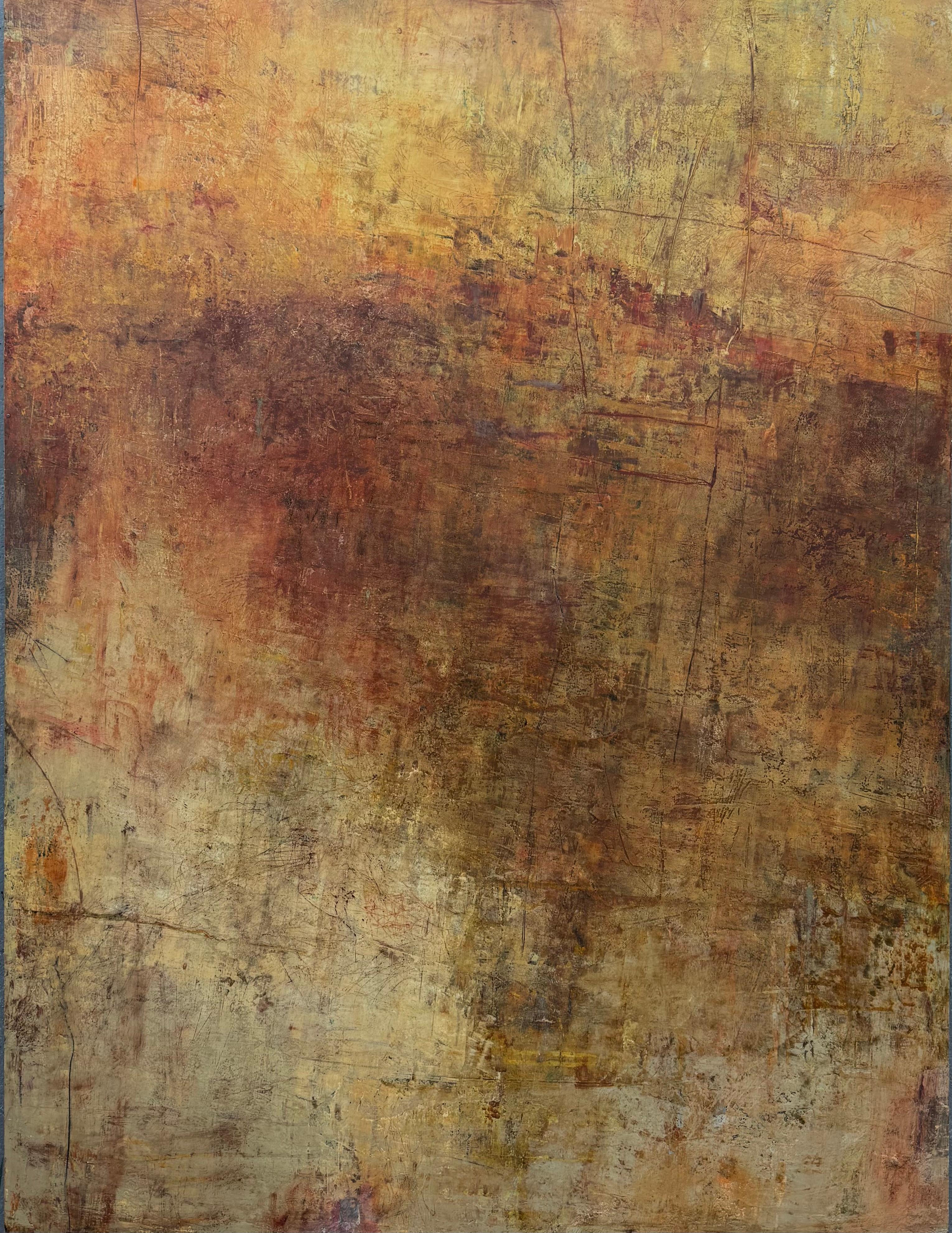 Rebecca Crowell Abstract Painting - Vast and Intimate