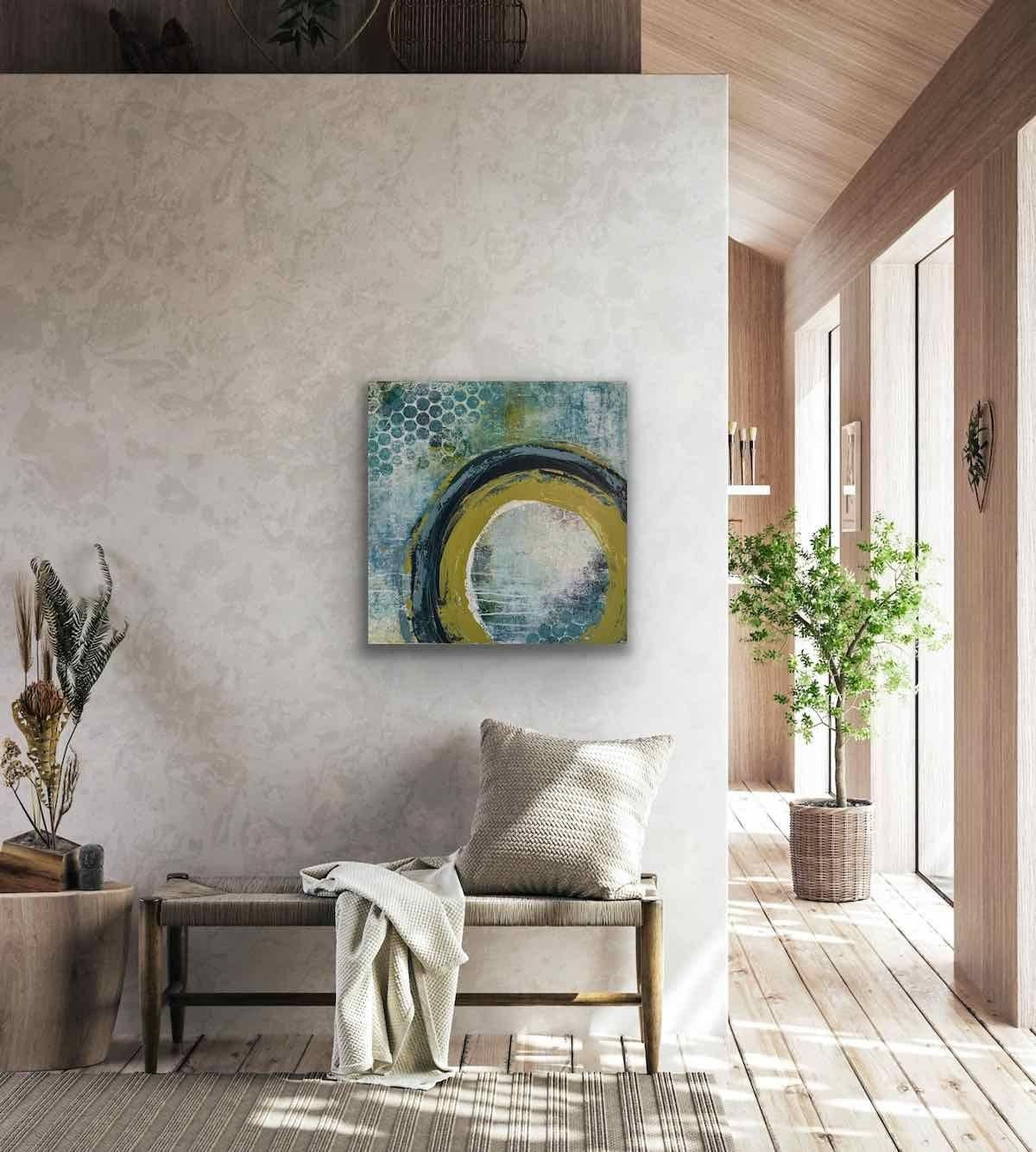 Full Circle, Painting, Acrylic on Canvas For Sale 3