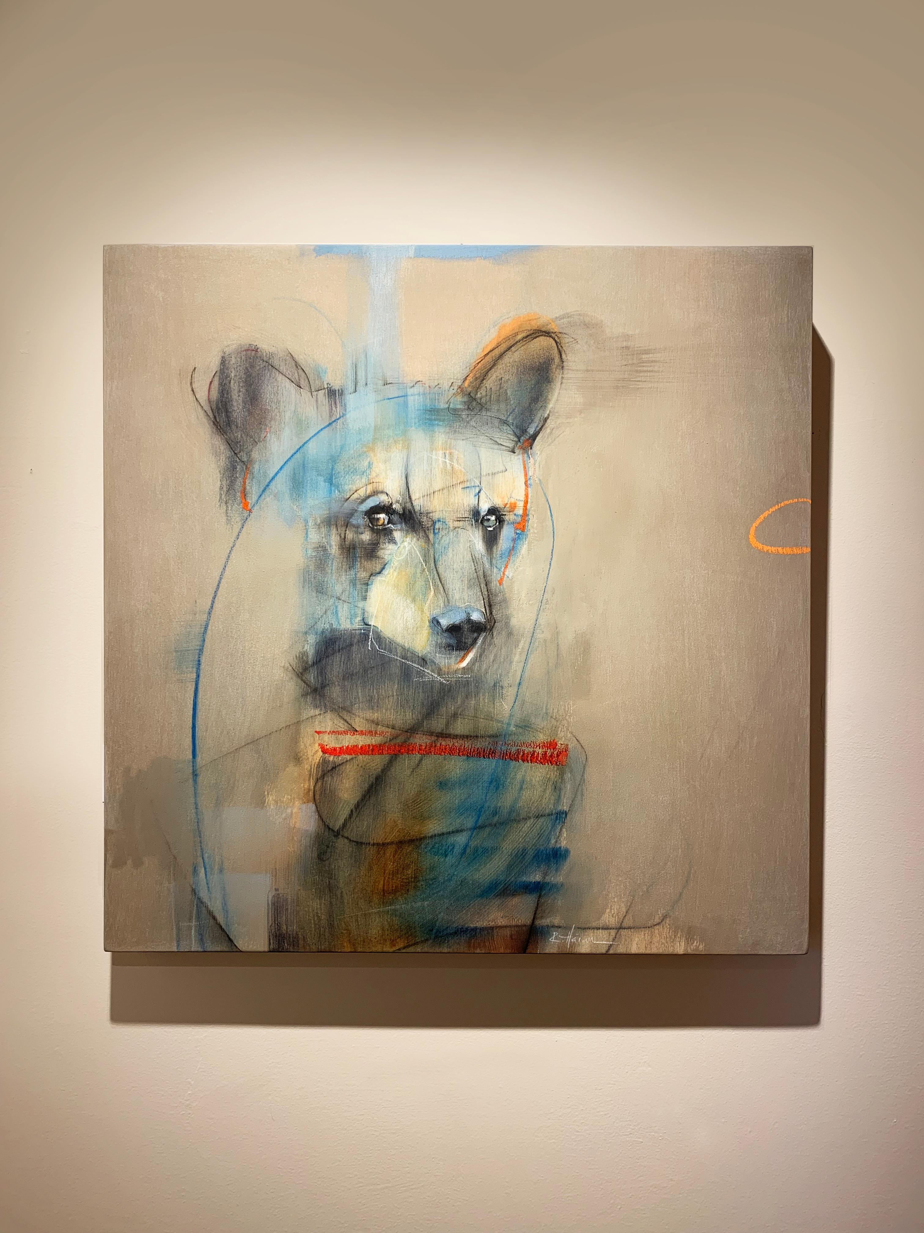 Die Ankunft – Painting von Rebecca Haines
