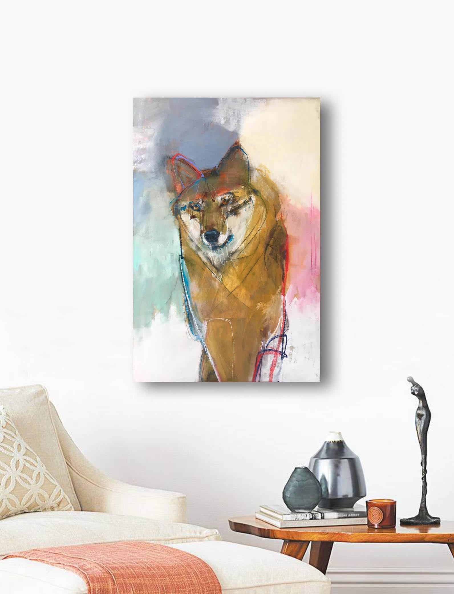 Tread Lightly - Painting by Rebecca Haines