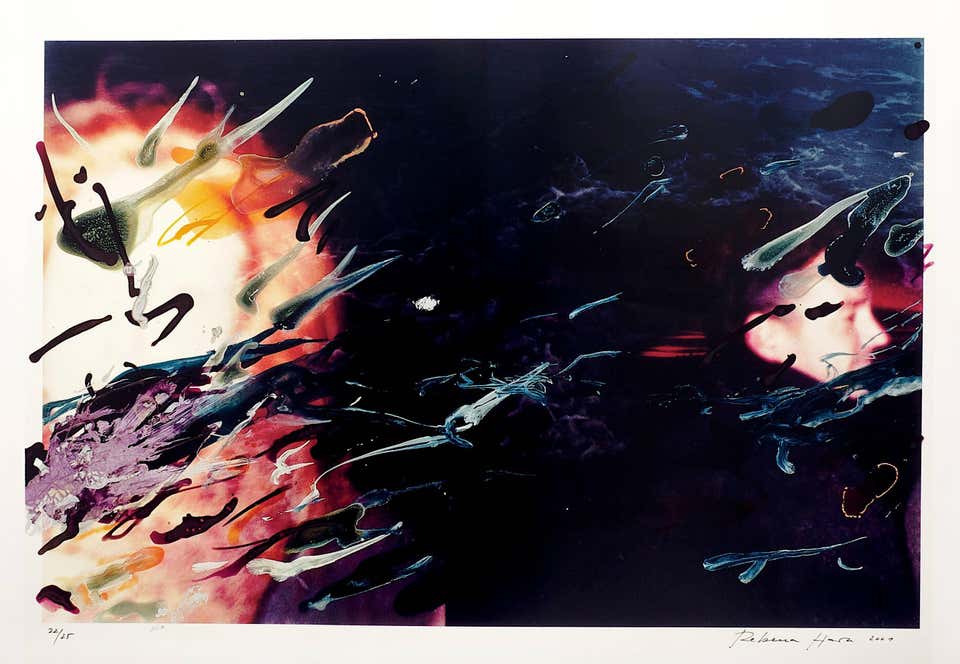 Zenith of the Ocean I, Abstract Expressionist C Print by Rebecca Horn