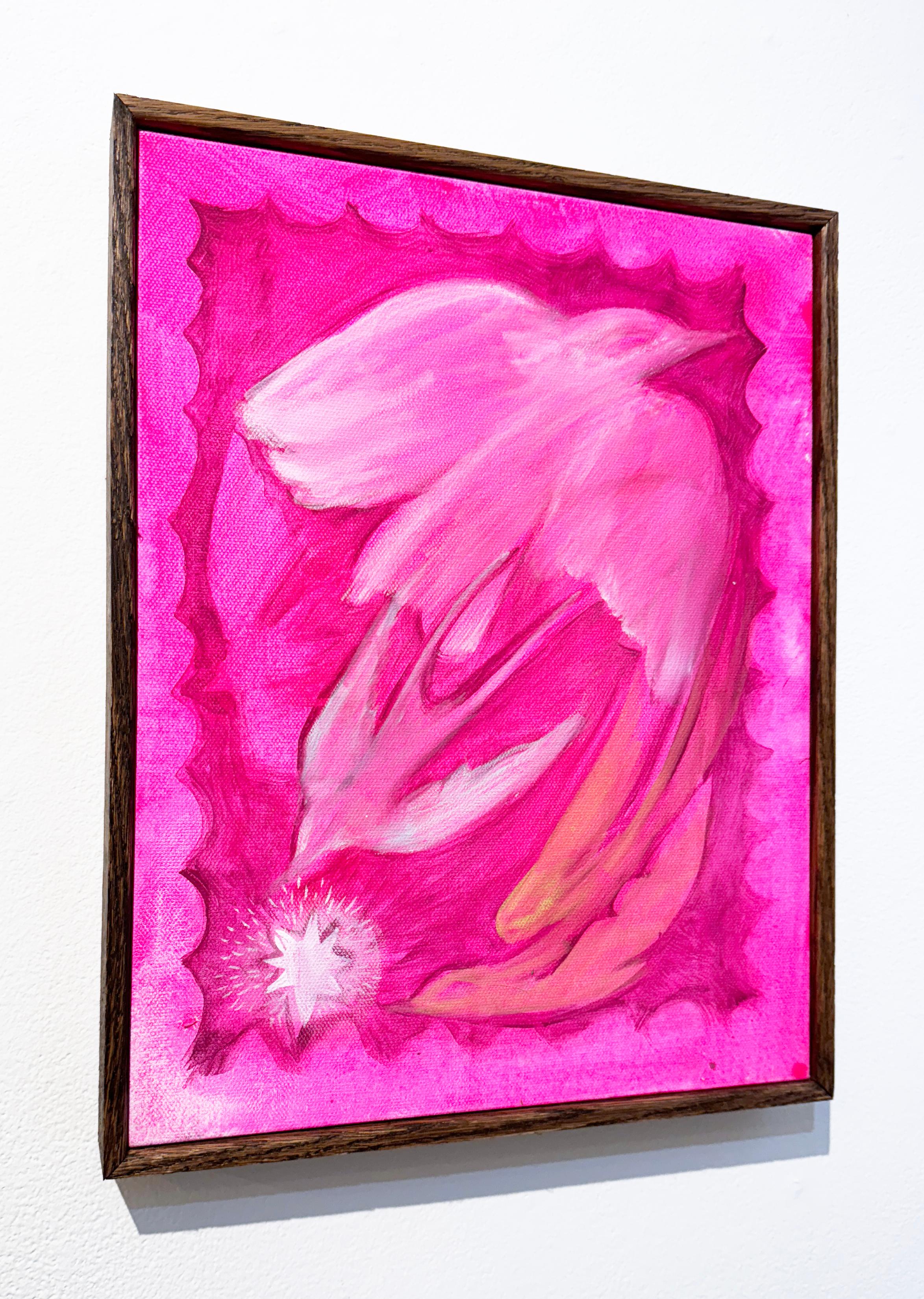 Flair (2024) de Rebecca Johnson

Flashe, pigmento seco, acrílico, pastel y acuarela sobre lienzo de 14x11