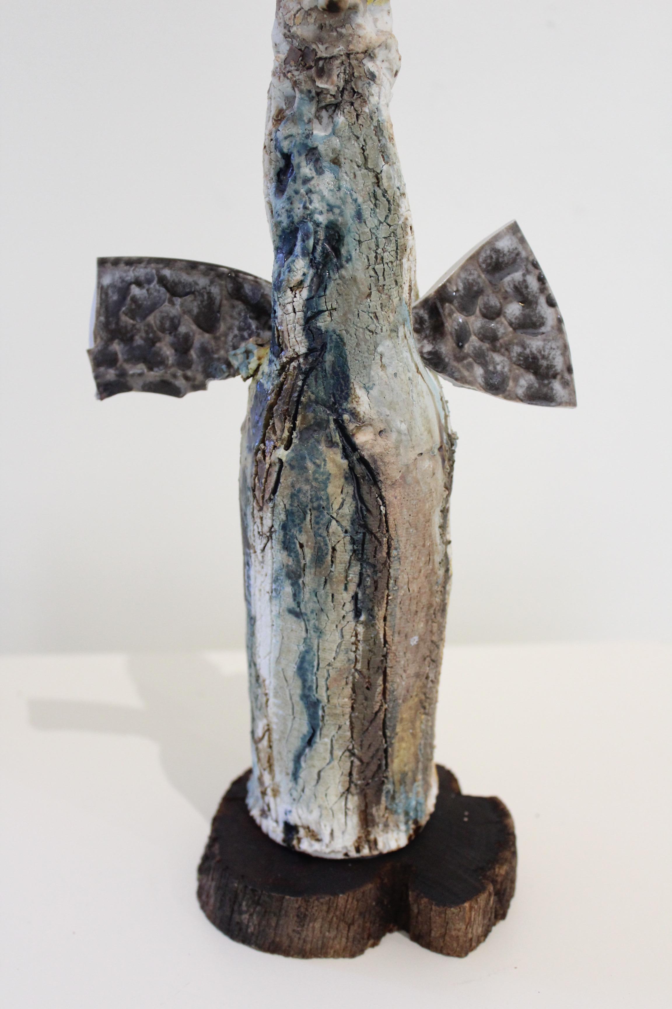 Egyptian Blue Bird (candlestick 77) For Sale 2