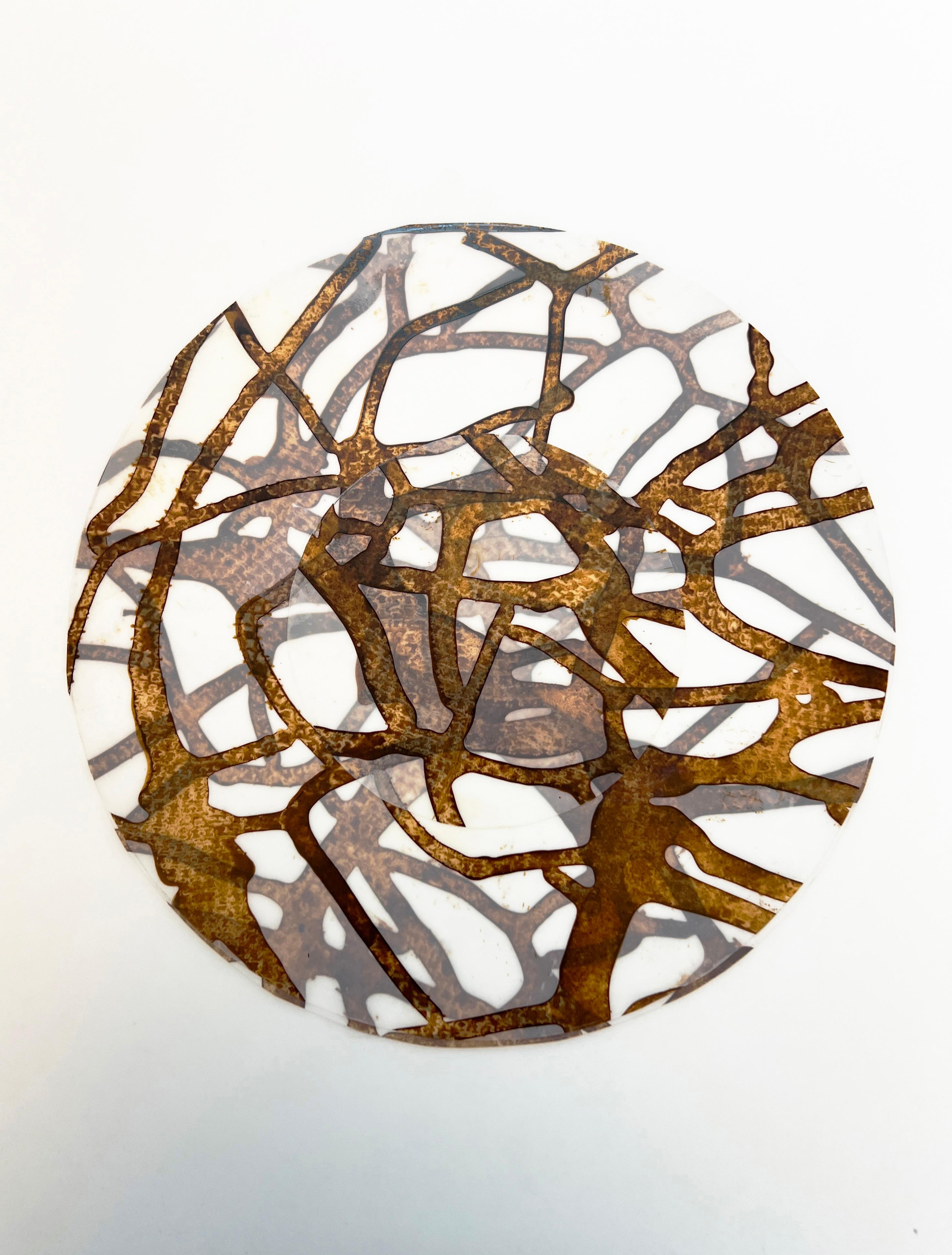 Abstract Painting de Rebecca Kamen - Raíces de la Materia 1