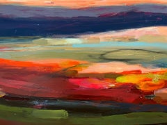 Leaving the City for the Country, Painting, Acrylic on Canvas