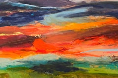 Singers of the Mountains, peinture sur toile