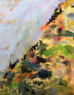 Smile on Mount Washington, Painting, Oil on Canvas