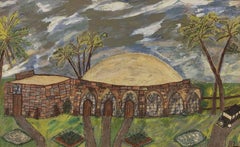 Outsider Art Judaica Synagogue or Tomb in Israel