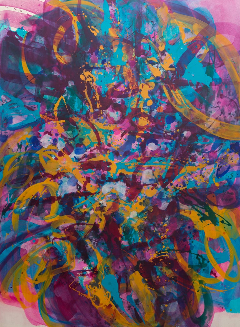 Rebecca Meanley 'DISTEMPER COMPOSITION III' , 2019 Distemper on