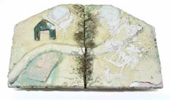 Composition - Mixed media by Rebecca Miller - 1990s