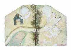 Vintage Composition - Mixed media by Rebecca Miller - 1990s