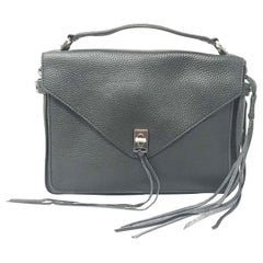 Messenger von Rebecca Minkoff, Darren  Schwarze schwarze Umhängetasche für Damen HT26FDNM13