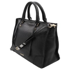 Rebecca Minkoff HS16IPBS31 Mittlere Schwarze Kieselstein Leder Satchel Tote Damen Tasche