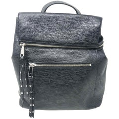 Rebecca Minkoff Jane HF26EJAB31 Sac à dos en cuir noir pour femme de taille moyenne