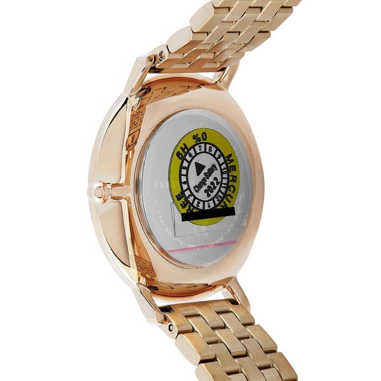 Rebecca Minkoff Major Carnation Gold-Tone Watch 2200349 In New Condition In Southhampton, PA