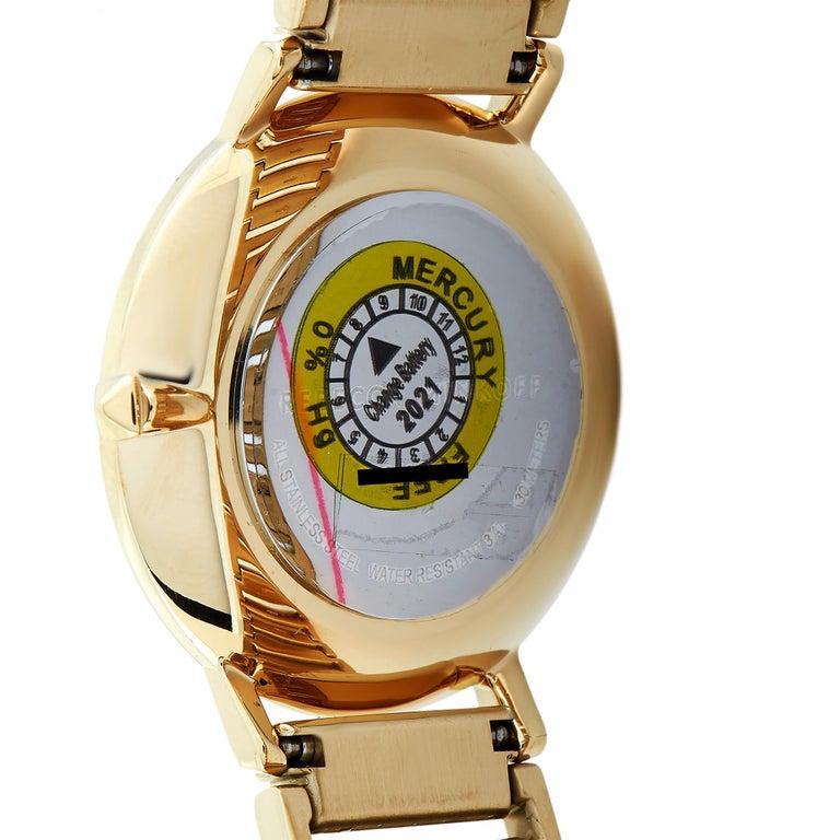 Rebecca Minkoff Major Gold-Tone Watch 2200259 In New Condition In Southhampton, PA