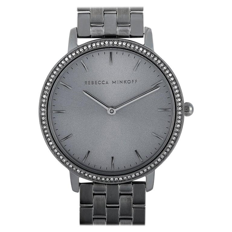 Rebecca Minkoff Major Gray Ion-Plated Watch 2200350