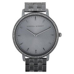 Rebecca Minkoff Major Gray Ion-Plated Watch 2200350