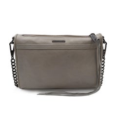 Rebecca Minkoff Mini Mac Crossbody Cuir Gris HSP7GDSX01
