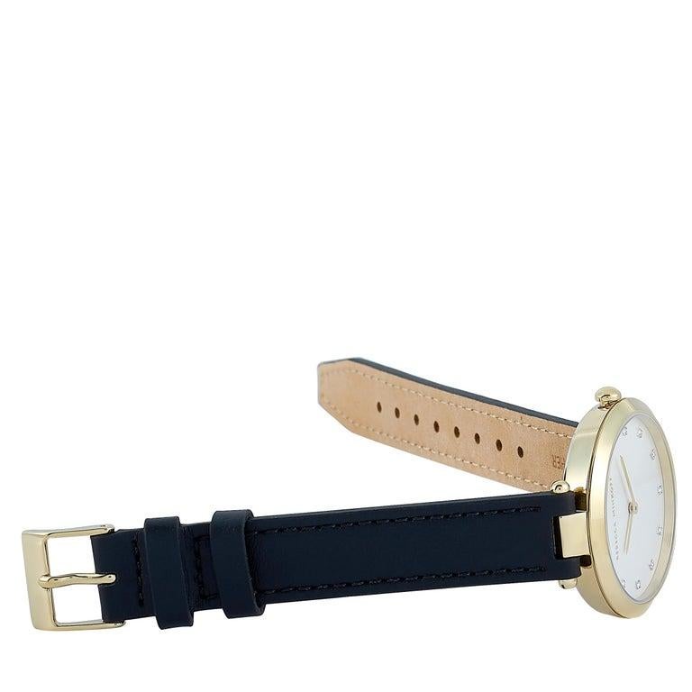 Rebecca Minkoff Nina Gold-Ion Plated Watch 2200401 In New Condition In Southhampton, PA