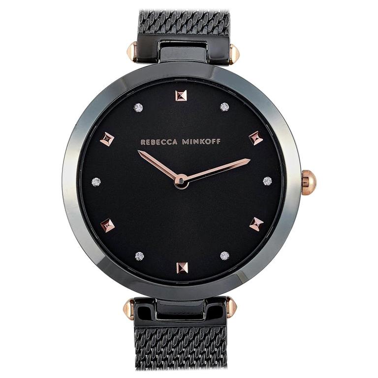 Rebecca Minkoff Nina Gunmetal Ion-Plated Watch 2200302