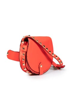 Rebecca Minkoff Red Leather Studded Crossbody Bag
