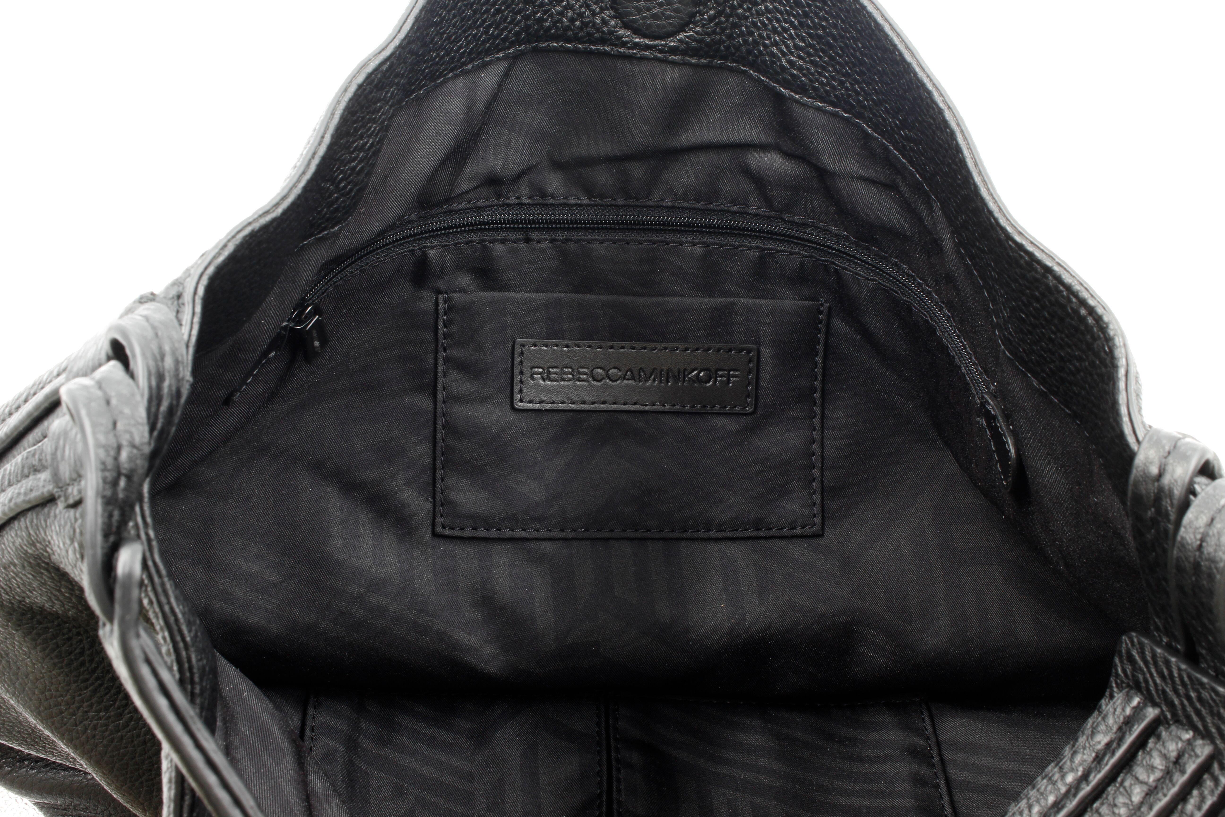 Rebecca Minkoff Tassel Isobel Hobo Black Leather Ladies Tote Bag HS16IMOH13 1