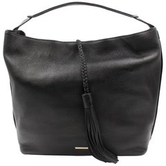  Rebecca Minkoff Tassel Isobel Hobo Black Leather Ladies Tote Bag HS16IMOH13
