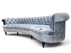 Rebecca Mirrored Tufted Sofa