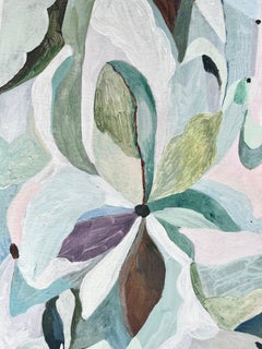 Au milieu des vignes, peinture abstraite contemporaine, œuvre originale