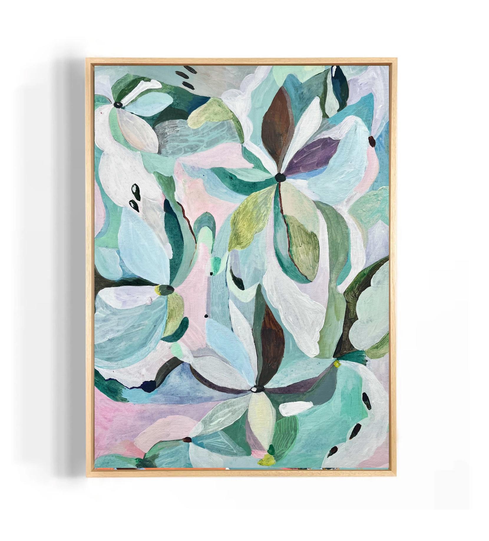 Amongst the vines, Contemporary Abstract Painting, original painting