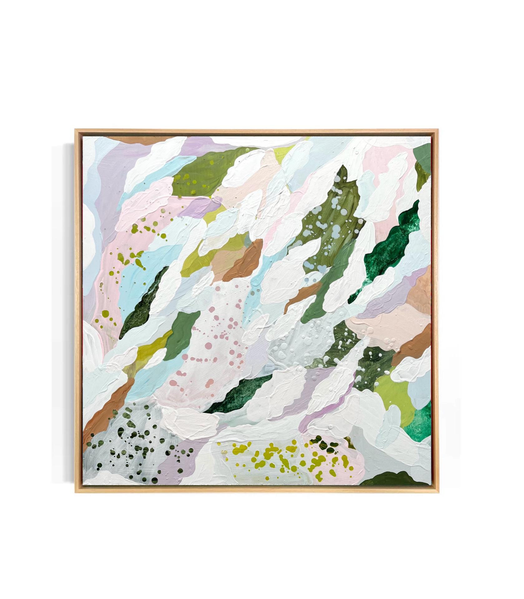 Rebecca Newport Abstract Painting – „Petal Theory“, zeitgenössische abstrakte Malerei, Originalgemälde
