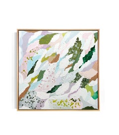 «Petal Theory», pintura abstracta contemporánea, cuadro original