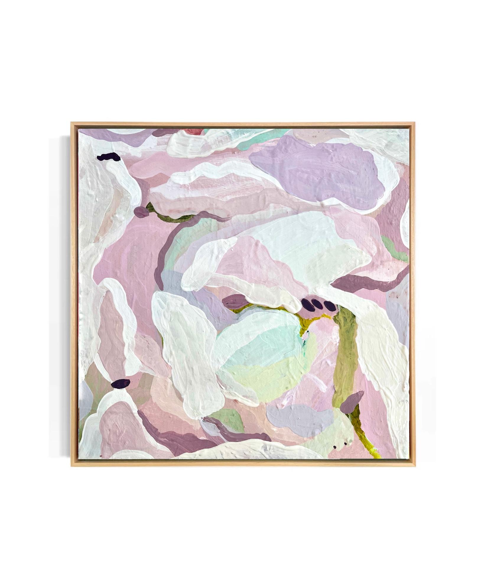 Pink Theory, peinture abstraite contemporaine, œuvre originale