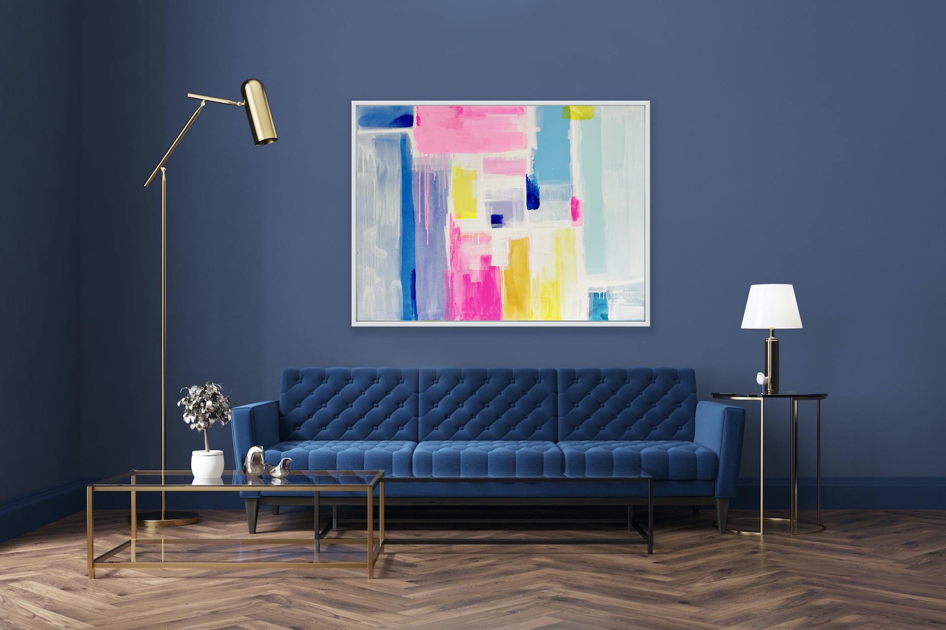 Rebecca Newport, Dreaming in Colour, Contemporary Abstract Painting 1
