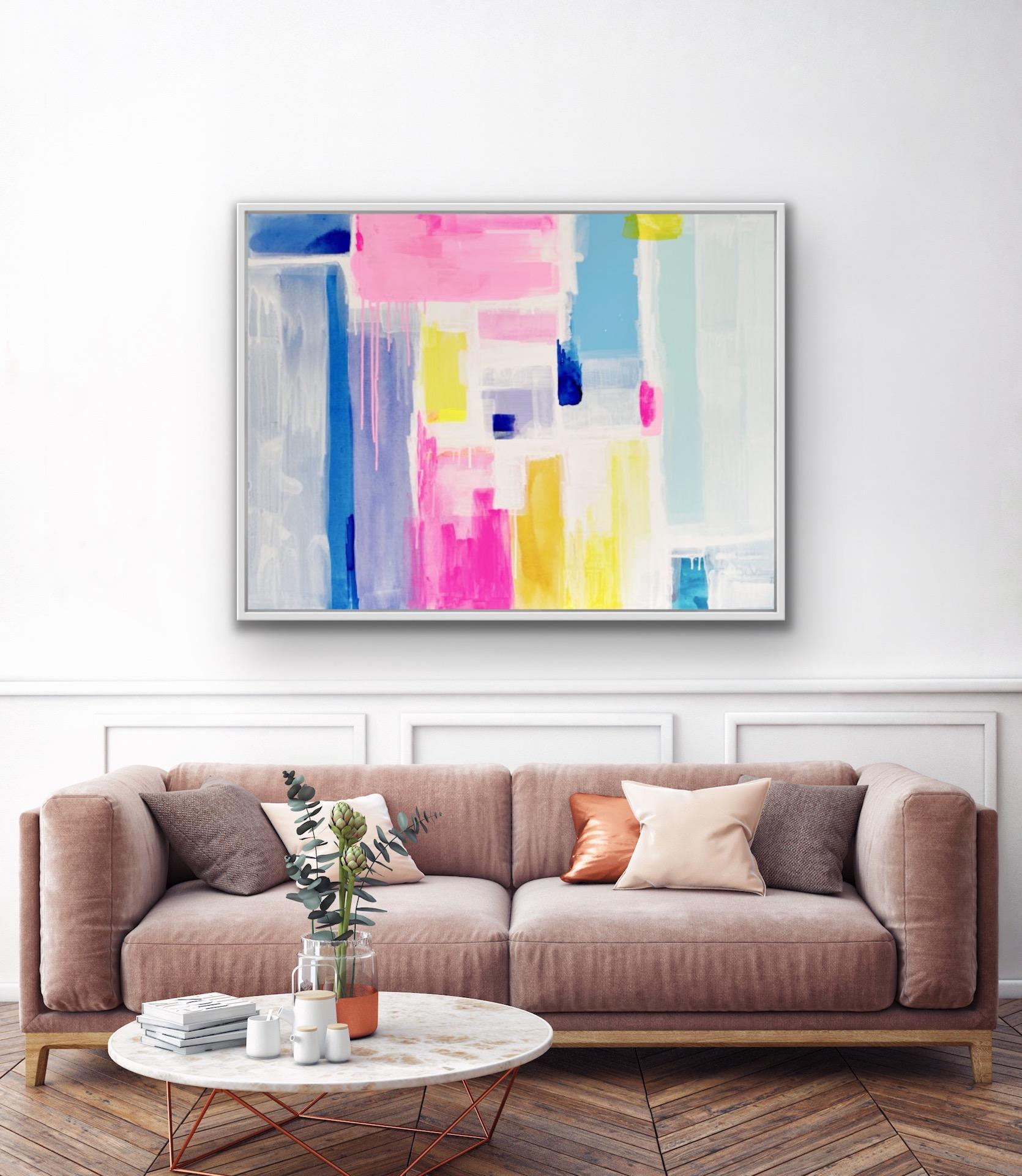 Rebecca Newport, Dreaming in Colour, Contemporary Abstract Painting 2
