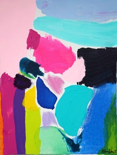 Rebecca Newport, Granada, Contemporary Abstract Painting, Affordable Art