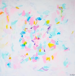 Rebecca Newport, Rose Garden, Contemporary Abstract Painting, Affordable Art