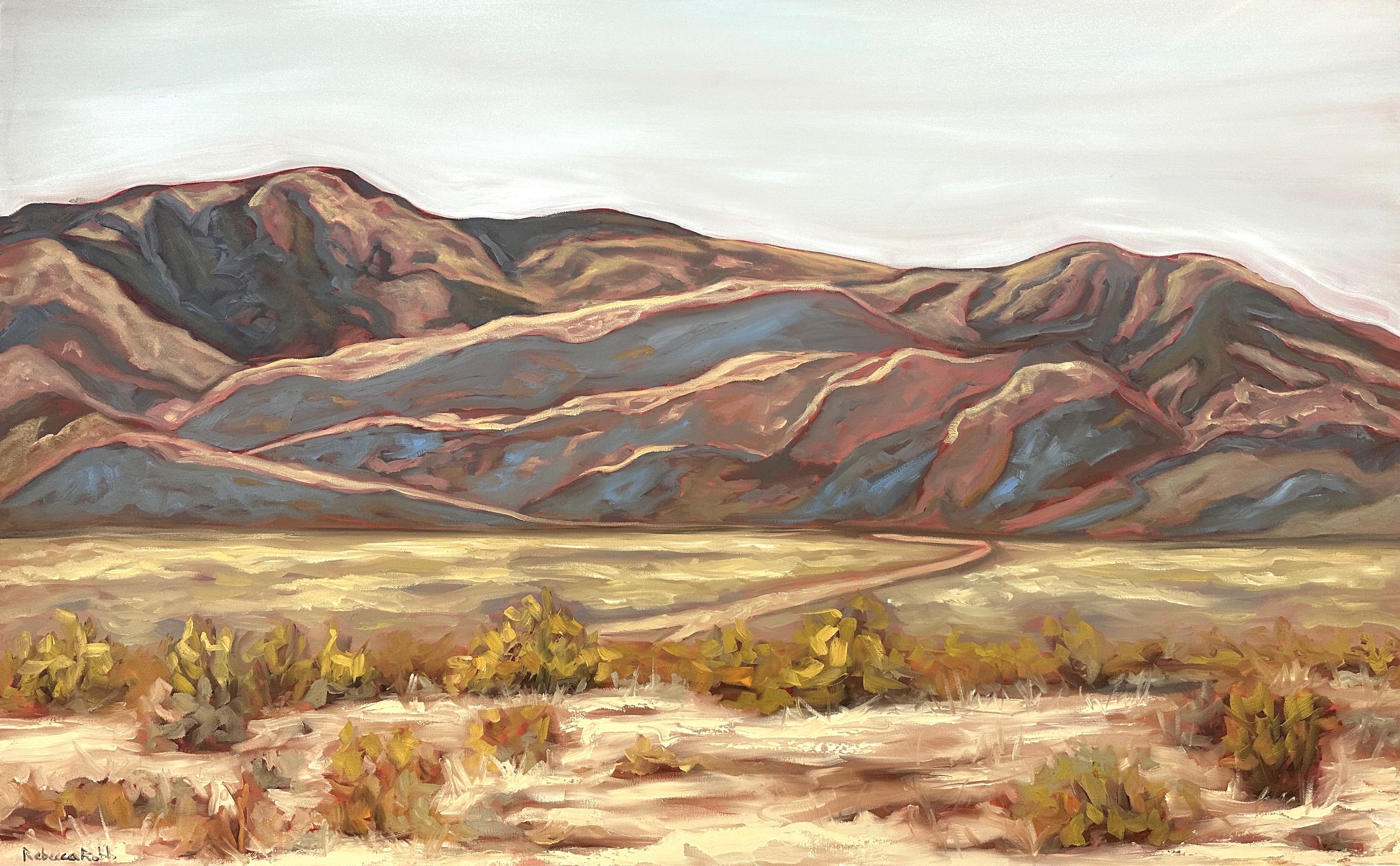 Rebecca Robb Landscape Painting – Wandernd - 48" x 30"  Öl auf Leinwand  $2900