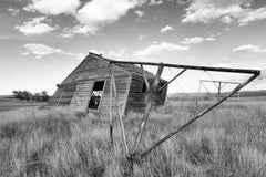 "Alkabo II", Contemporary, Landscape, North Dakota, Black and White Photograph