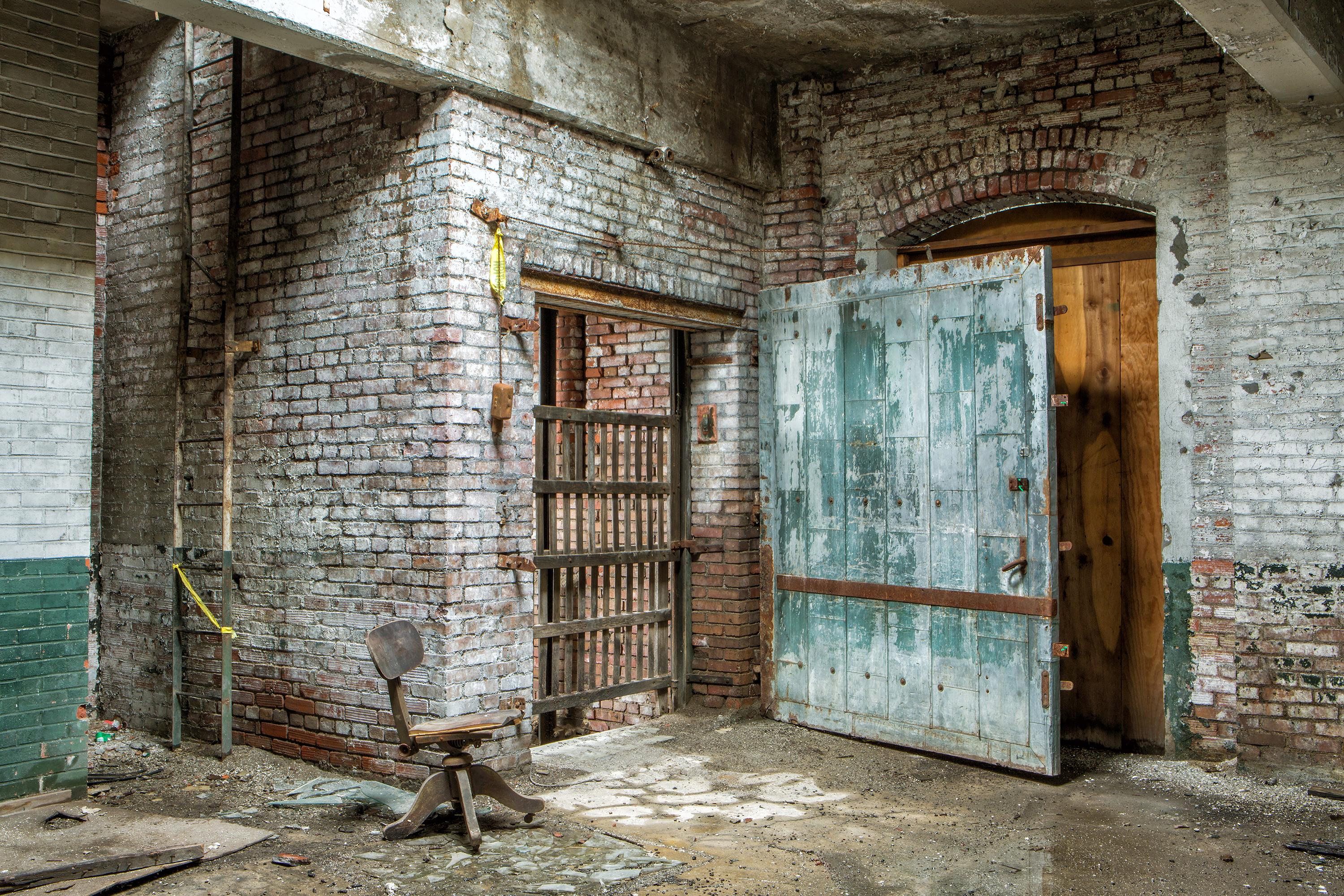 "Industrial Beauty", Contemporary, Abandoned Industrial Interior, Color Photo