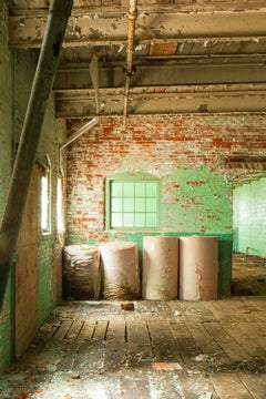"Pasando el tiempo", Contemporáneo, Fábrica de papel abandonada, Industrial, Fotografía en color