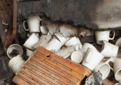 "Spill", Contemporary, Abandoned China Factory, Industrial, Color Photograph