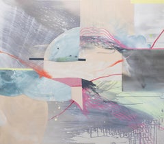 Contemporary Abstract painting, Rebecca Stern, Cyclical Summons