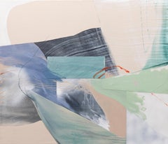  Zeitgenössisches abstraktes Gemälde, Rebecca Stern, Keep That Under Wraps