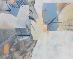 Zeitgenössisches abstraktes Gemälde, Rebecca Stern,  System-Overload II