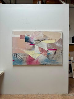 Barrido Suave Realizado: Pintura Abstracta Multi-Media, 2010s, Nuevo, 40x60