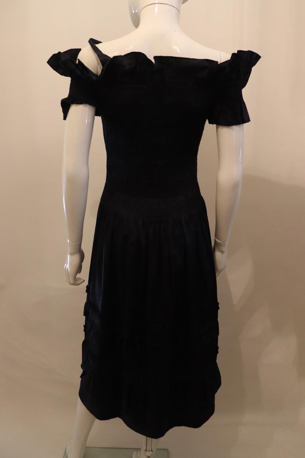 Rebecca Taylor Black Frock For Sale 3